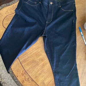 Dark blue skinney jeans size 18w